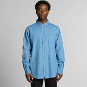 AS Colour - Mens Blue Denimshirt