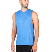 Mens Heather SLEEVELESS Tee - Greatness Range